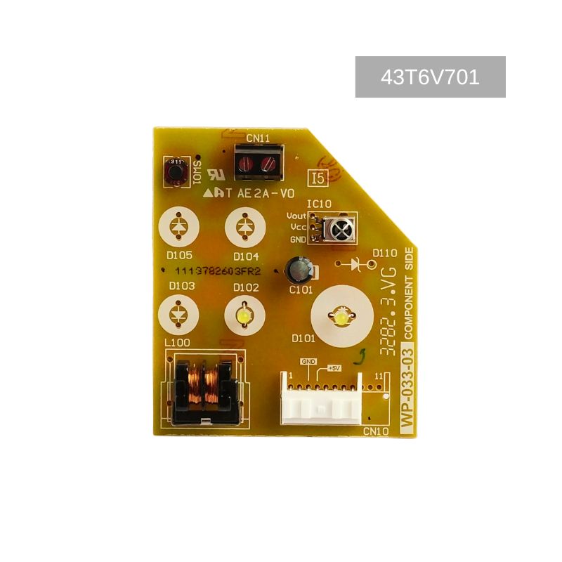 Receiver / Display Board (LED 43T6V681 / LED 43T6V701) for Carrier Gold 2 Highwall, CVGS