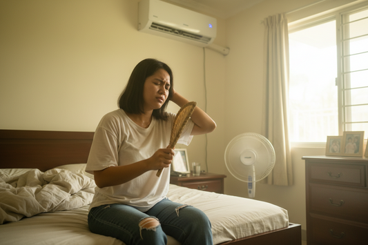 Filipina feels hot as summer
