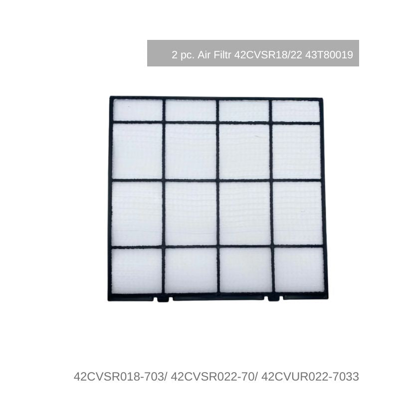 Indoor Air Filter for Carrier Xpower (CVSR) Hi-Wall Air Conditioner