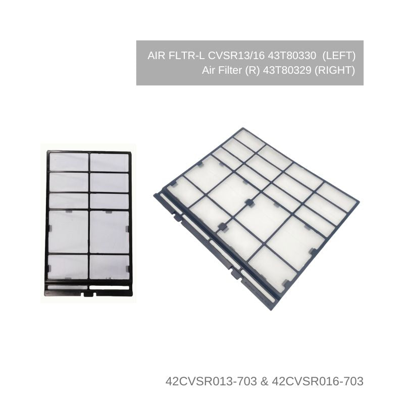 Indoor Air Filter for Carrier Xpower (CVSR) Hi-Wall Air Conditioner