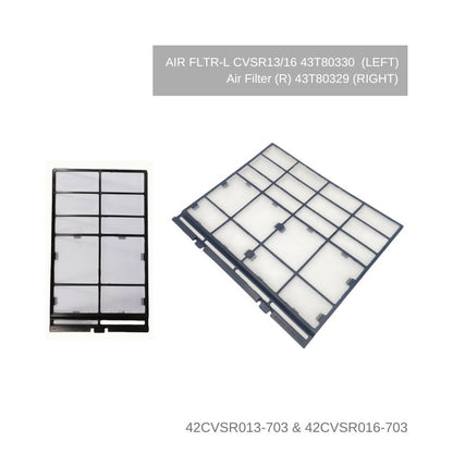 Indoor Air Filter for Carrier Xpower (CVSR) Hi-Wall Air Conditioner