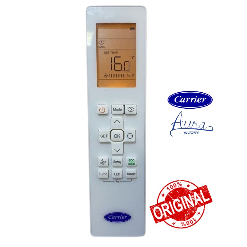 Remote Control for Carrier Aura Hi-wall