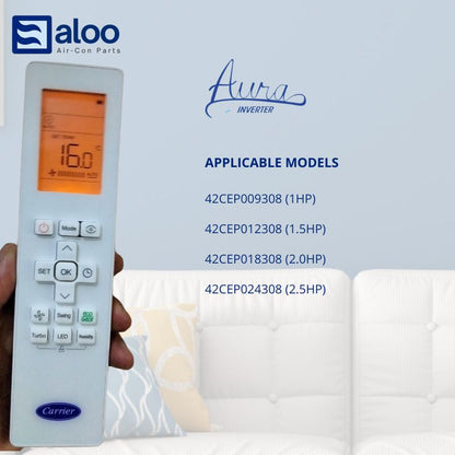 Remote Control for Carrier Aura Hi-wall