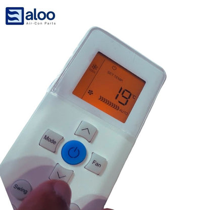 Remote Control (RG67N) for Carrier Highwall Optima, Silver, Cassette, Under-ceiling and Floor Mounted Unit