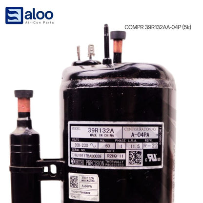 Compressor - 39R132AA-04P(5k) for 1/2HP Carrier & Condura R22 System Window Airconditioning Unit