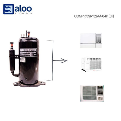 Compressor - 39R132AA-04P(5k) for 1/2HP Carrier & Condura R22 System Window Airconditioning Unit