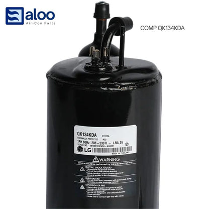 Compressor - QK134KDA 60HZ for 1HP Carrier, Condura & Kelvinator R22 System Window Airconditioning Unit