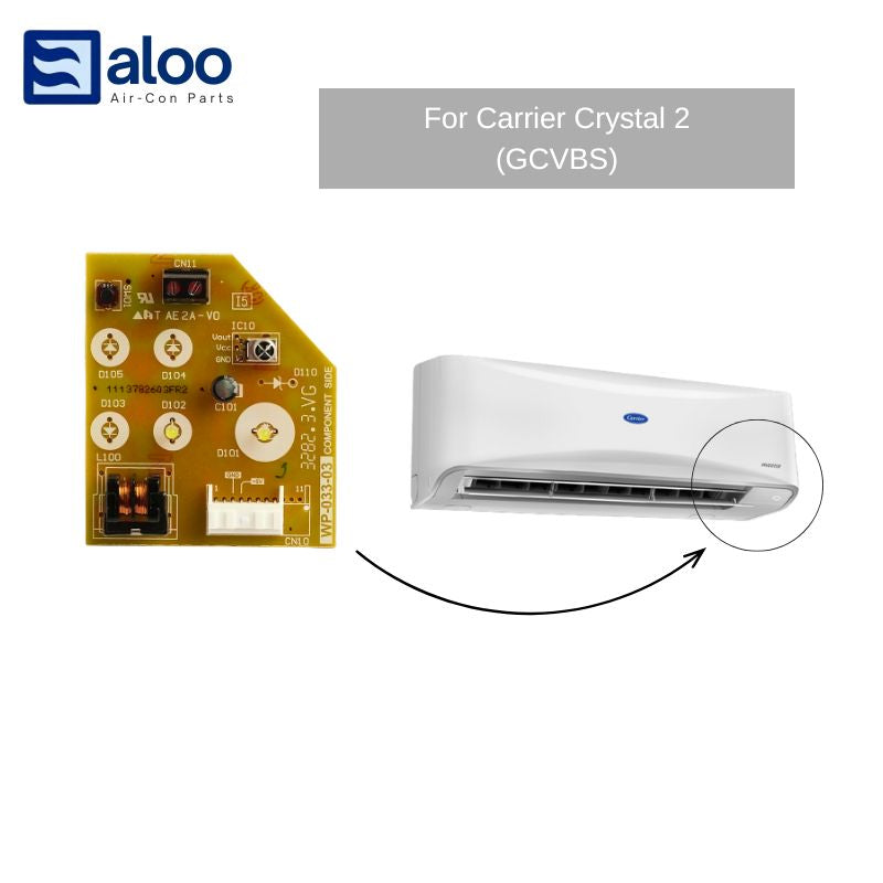 Receiver / Display Board (43T6V701) for Carrier Crystal 2 Highwall, GCVBS Series