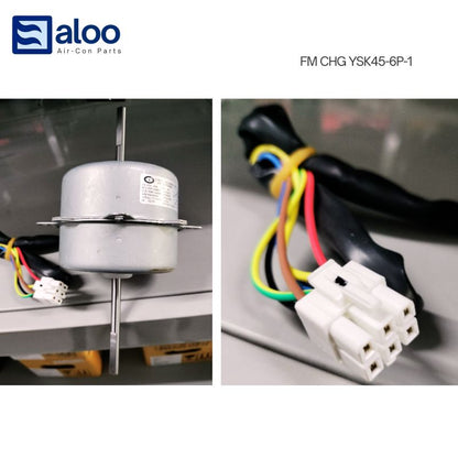 Fan Motor- YSK45-6P-1, for 3/4HP & 1HP Window Airconditioning Unit