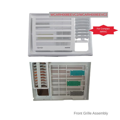 Front Grille Assy for Carrier Inverter Window Air Conditioner WCARH008EEVC2, WCARH009EEVC2, WCARH009EEV, WCARH012EEV & WCARH019EEV