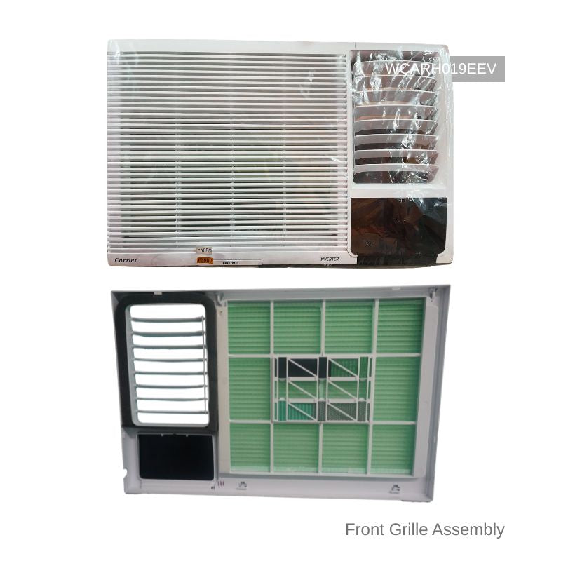 Front Grille Assy for Carrier Inverter Window Air Conditioner WCARH008EEVC2, WCARH009EEVC2, WCARH009EEV, WCARH012EEV & WCARH019EEV