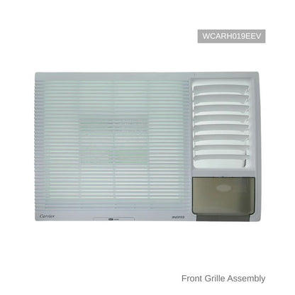 Front Grille Assy for Carrier Inverter Window Air Conditioner WCARH008EEVC2, WCARH009EEVC2, WCARH009EEV, WCARH012EEV & WCARH019EEV
