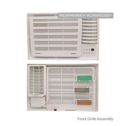 Front Grille Assy for Carrier Inverter Window Air Conditioner WCARH008EEVC2, WCARH009EEVC2, WCARH009EEV, WCARH012EEV & WCARH019EEV