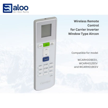 Remote Control for Carrier Inverter Window Type Aircon, Aura Model